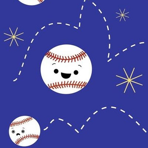 XL Happy Baseball Allstar - Blue