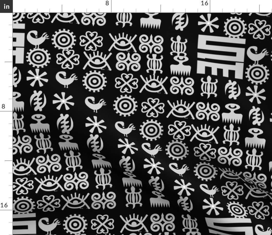 black adinkra symbols