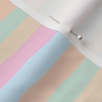 Summer surf stripes and island vibes soft beach sunset pastels pink orange mint girls SMALL