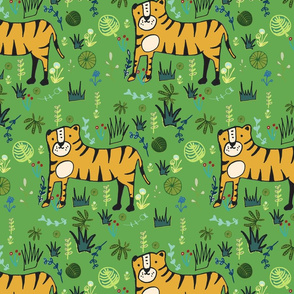 Jungle Tiger Green