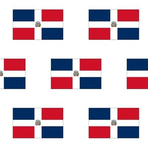 Dominican Republic Flag // Small