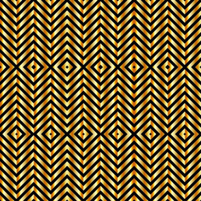  Gold zigzag texture pattern on black