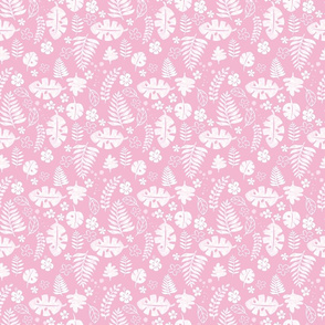 pink aloha foliage - petite