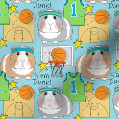 large basketball guinea pigs