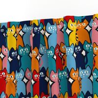 Colourful Cats