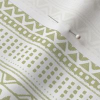 Minimal zigzag mudcloth bohemian mayan abstract indian summer love aztec design dusty olive green white vertical stripes