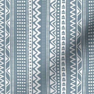 Minimal zigzag mudcloth bohemian mayan abstract indian summer love aztec design cool winter sea blue