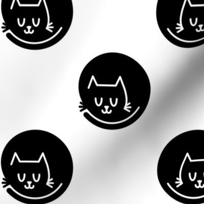 Polka Cats, feline frenzy by unPATO