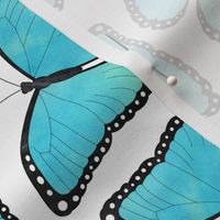 Morpho Blue Butterfly