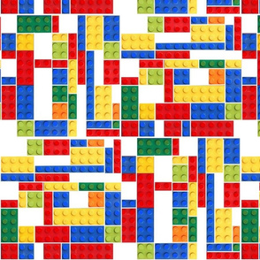 Mondrian Style Building Blocks 