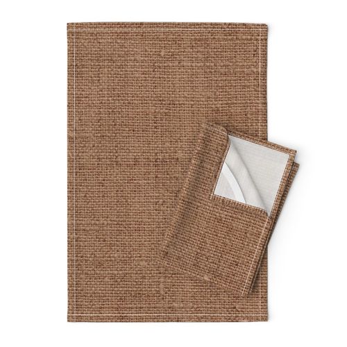 Burlap Texture // Pale Brown