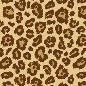 Leopard Print (small-scale) // Light