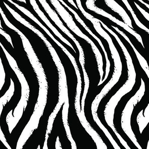 Zebra Print (small-scale) // Vertical