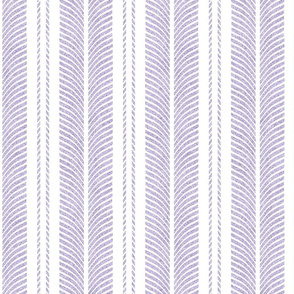 Velvety Snake Stripe in Soft Lilac 