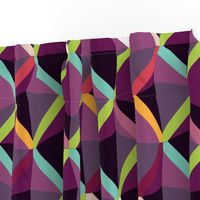 Deep Violet Color Block (Large Scale) by ArtfulFreddy