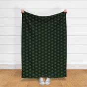 Modern Boho Dark Green Monstera Leaves -Small 