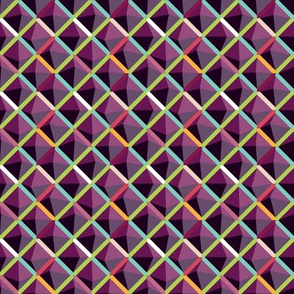 Purple Color Block (small print) by ArtfulFreddy