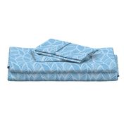 Waves Ocean Nautical Sea Shore Wave, Tropical Leaves Waves - Carolina Blue