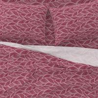 Waves Ocean Nautical Sea Shore Wave, Tropical Leaves Waves - Garnet