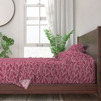 Waves Ocean Nautical Sea Shore Wave, Tropical Leaves Waves - Garnet