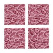 Waves Ocean Nautical Sea Shore Wave, Tropical Leaves Waves - Garnet