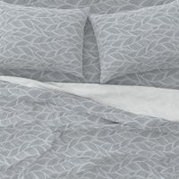 Waves Ocean Nautical Sea Shore Wave, Tropical Leaves Waves - Grey