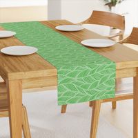 Waves Ocean Nautical Sea Shore Wave, Tropical Leaves Waves - Lime Green