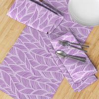 Waves Ocean Nautical Sea Shore Wave, Tropical Leaves Waves - Purple