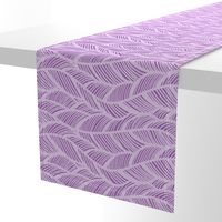 Waves Ocean Nautical Sea Shore Wave, Tropical Leaves Waves - Purple