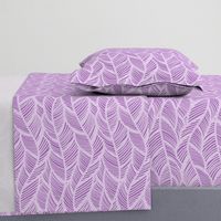 Waves Ocean Nautical Sea Shore Wave, Tropical Leaves Waves - Purple