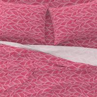 Waves Ocean Nautical Sea Shore Wave, Tropical Leaves Waves - Red