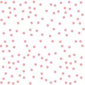 Pink-dots Fabric, Wallpaper and Home Decor | Spoonflower