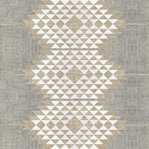 ATIZ DIAMOND LINEN LARGE