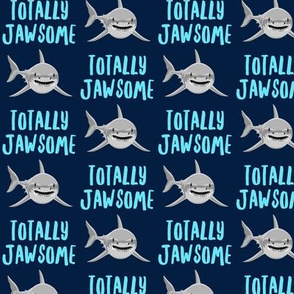 totally jawsome - sharks!- navy - LAD19