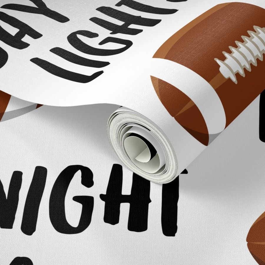 Friday Night Lights Football - White - LAD19