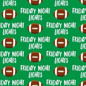 Friday Night Lights Football - Green - LAD19