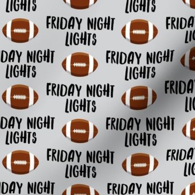 Friday Night Lights Football - Grey - LAD19