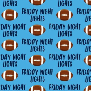 Friday Night Lights Football - Blue - LAD19