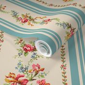 Belvedere Floral Stripe ~ Original  