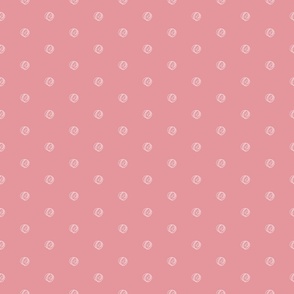 Rockabilly polka dot - Pink, small