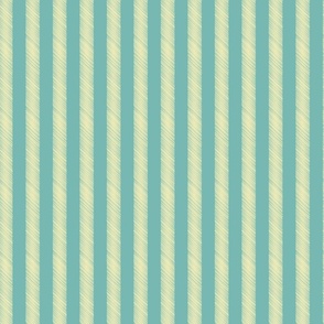 Rockabilly stripes sketch style - Teal