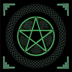 Celtic Pentacle for Satin