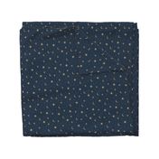 Mystic Universe sun moon phase and stars sweet dreams night navy blue gold