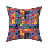 Homage To Vasarely-Color Blocking-Large