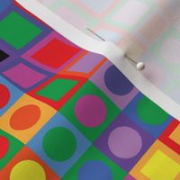 Homage To Vasarely-Color Blocking-Large