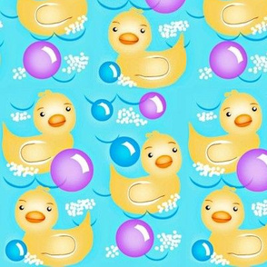 Rub-A-Dub Ducky / Ducks-Bubbles-Bath Water  -White Suds NEW      