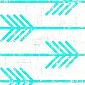 arrow grunge turquoise rotated