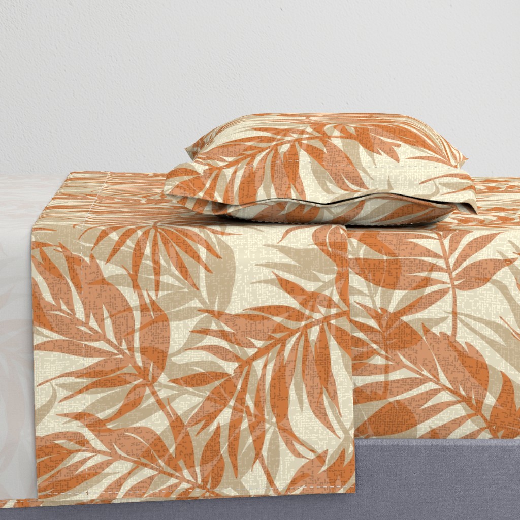 Hawaiian Tropical Vintage Palms- Neutrals