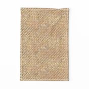 Hawaiian Lauhala weave-light tan