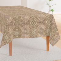 Triangle weave Lauhala-greige